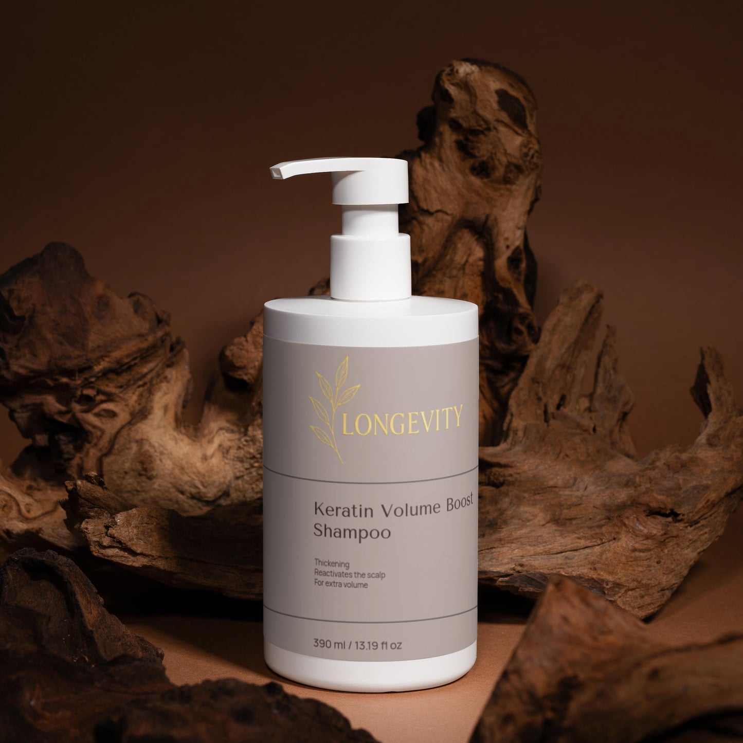 Longevity, Sensitive Scalp Shampoo, 400 ml / 13.53 fl oz - GREEN LIFE CYPRUS