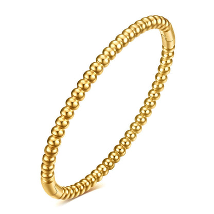 Bracelet, 18K Gold Plated Steel - GREEN LIFE CYPRUS