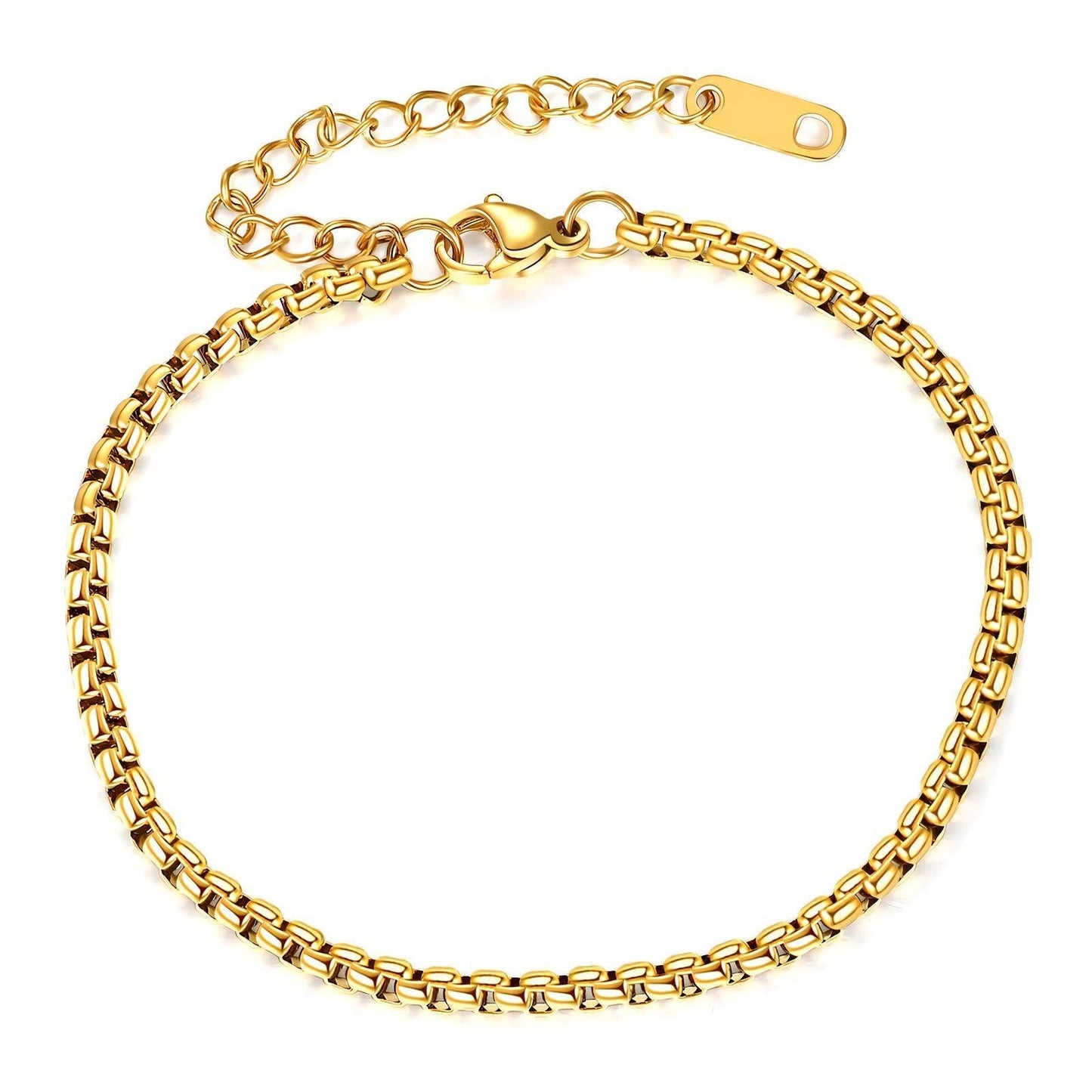 Bracelet, 18K Gold Plated Steel - GREEN LIFE CYPRUS