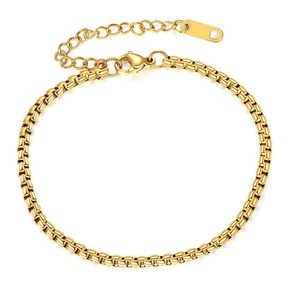 Bracelet, 18K Gold Plated Steel - GREEN LIFE CYPRUS