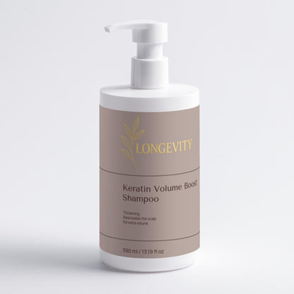 Longevity, Sensitive Scalp Shampoo, 400 ml / 13.53 fl oz - GREEN LIFE CYPRUS