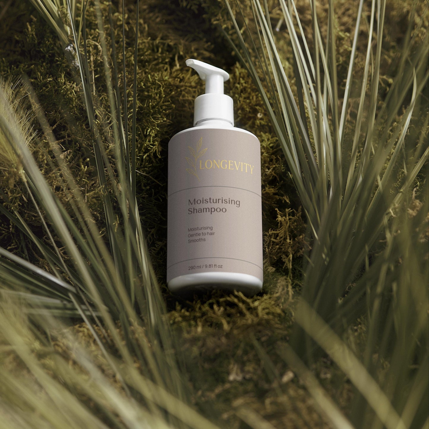Longevity, Moisturising Shampoo, 290 ml / 9.81 fl oz - GREEN LIFE CYPRUS